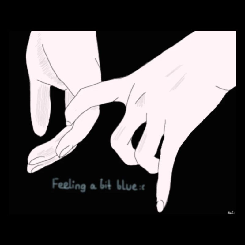 Feeling blue currently