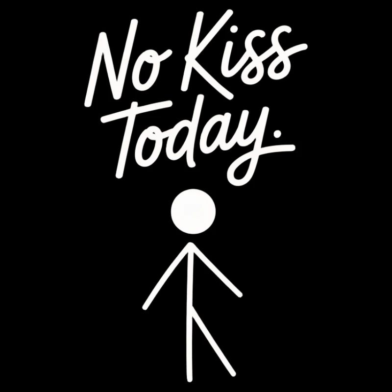 Pas de baiser aujourd hui