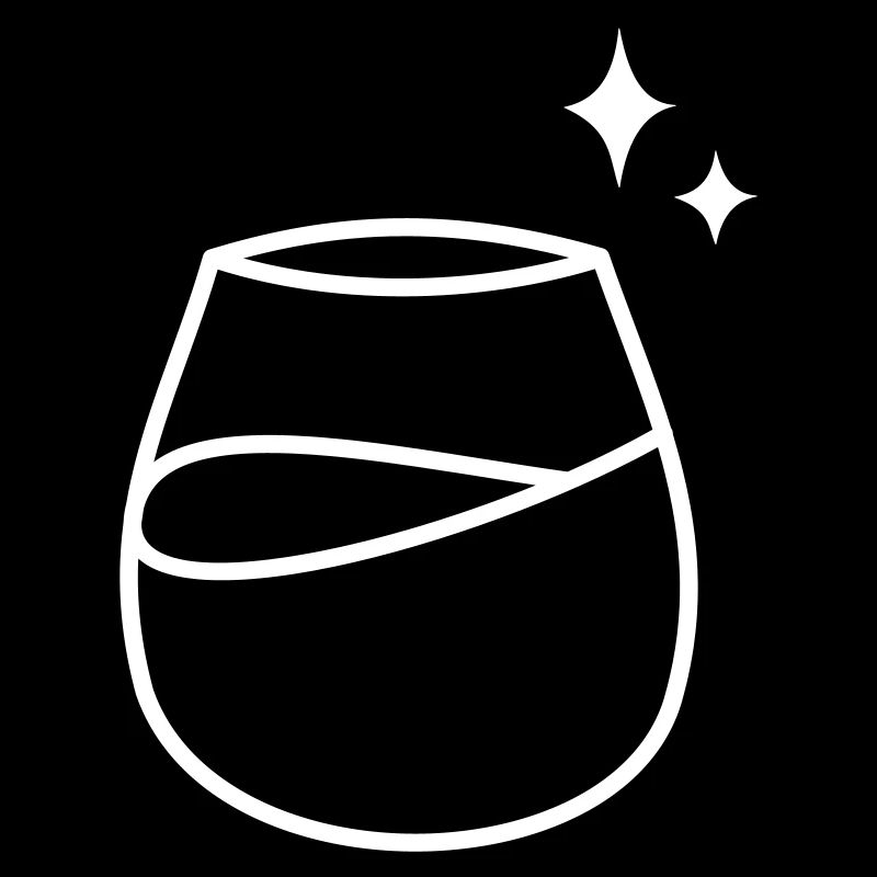 Minimalistic Drink White