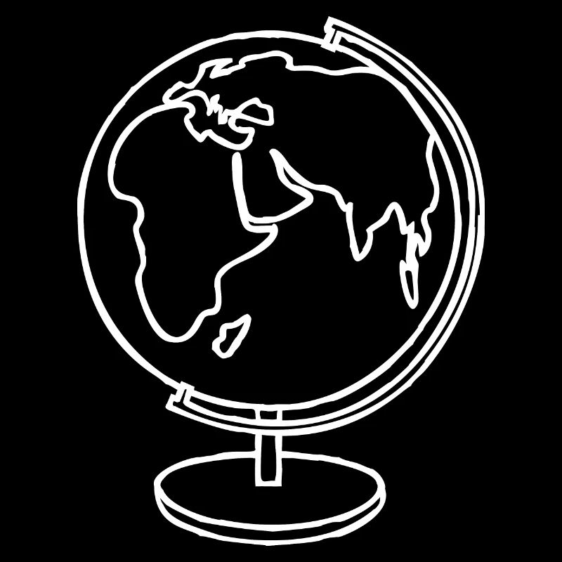 Globe Hand Drawn