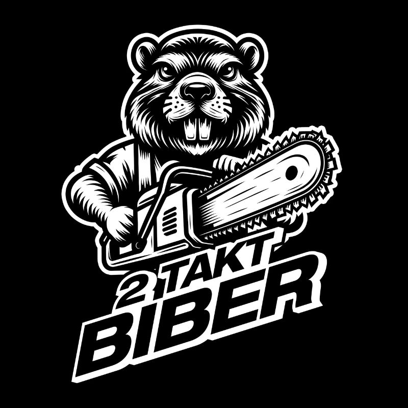 2 Stroke Beaver Wood Making Lumberjack Forester