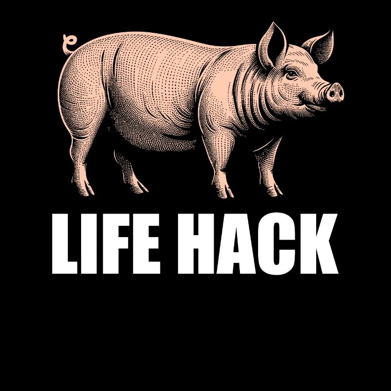 Life Hack Metzger Fun Sarkasmus