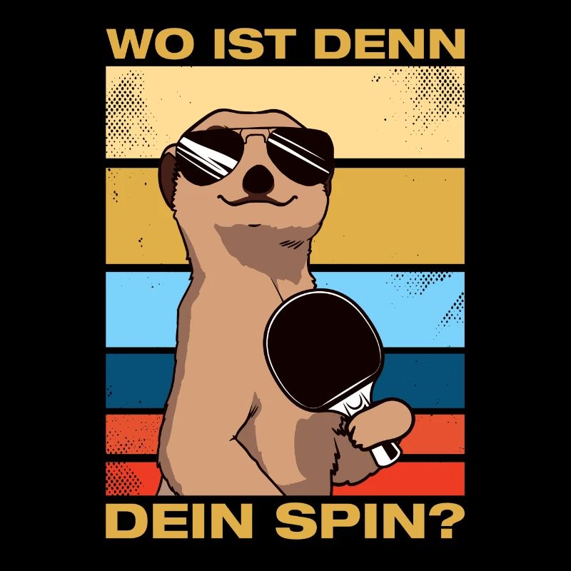 Where's your spin? Table tennis Table tennis player