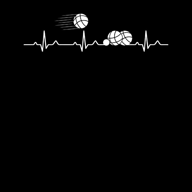 Boule heartbeat Petanque Boule player