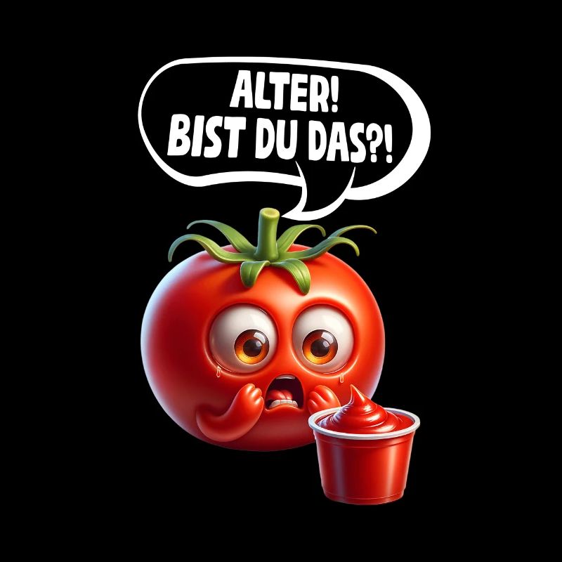 Alter! Bist du das?! Tomate Tomaten