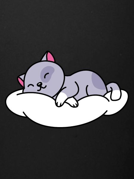 Cat Sleeping Cute