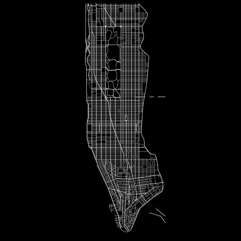 manhattan map