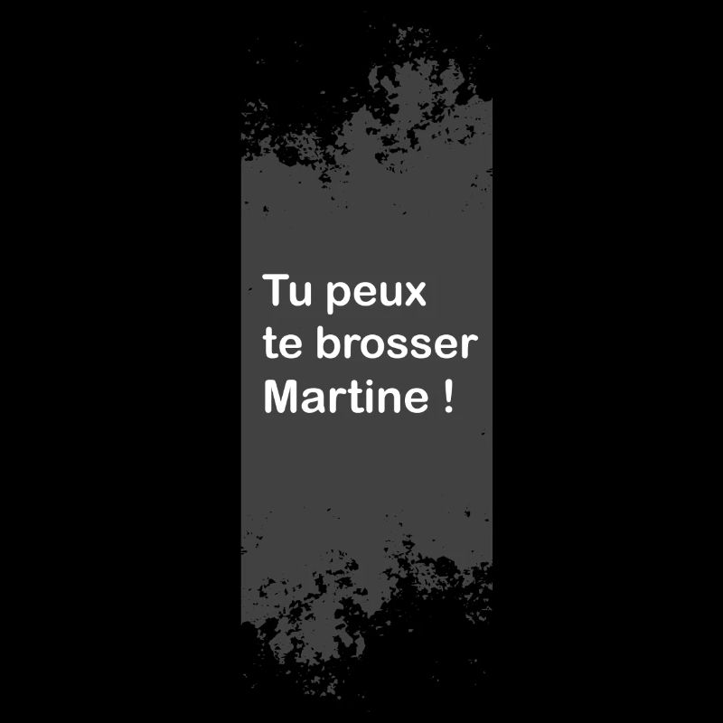 Martine se brosse