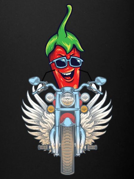 Piment à vélo
