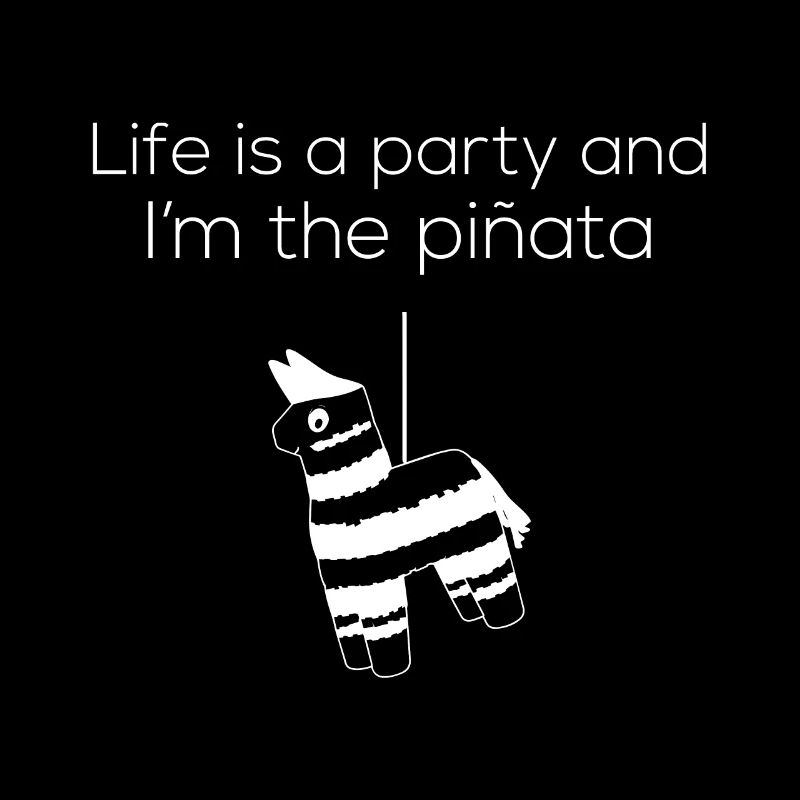 Funny self-ironic saying. irony sarkasm