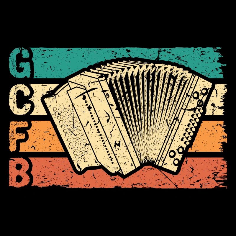 Retro Steirische Harmonika GCFB, Quetschn