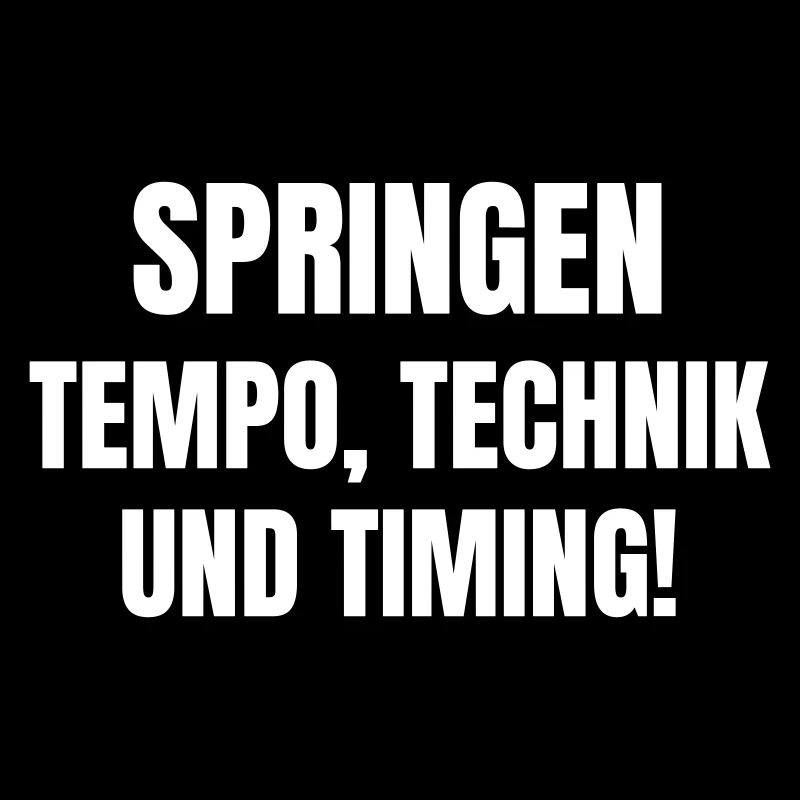 Springen ist Tempo, Technik und Timing.