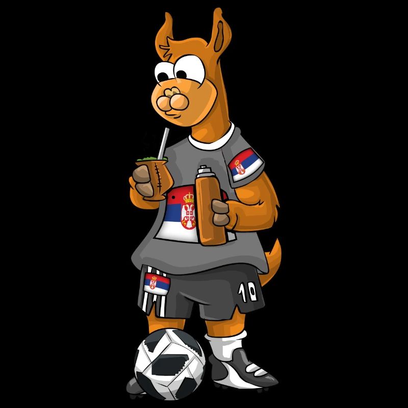 Serbien Fan Lama