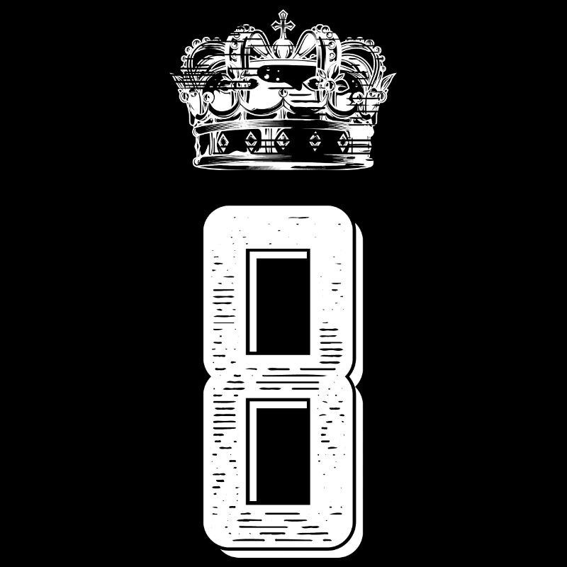 8 Number crown