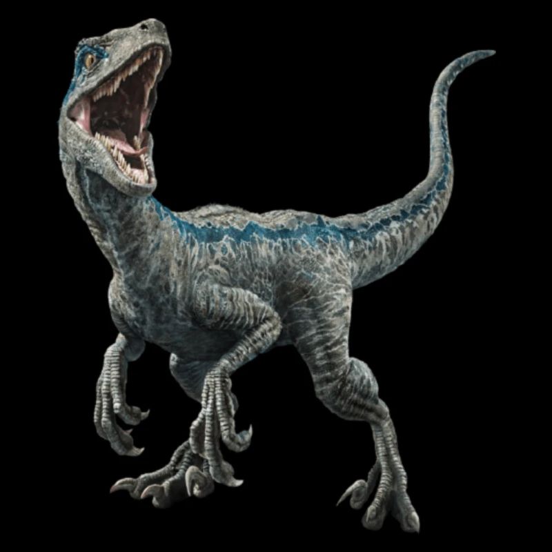 Velociraptor bleu