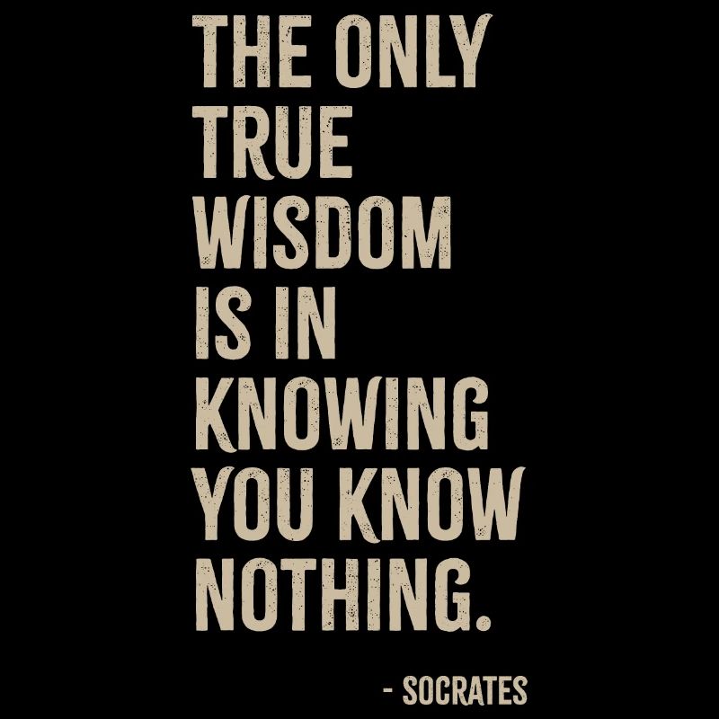 Knowing you know nothing