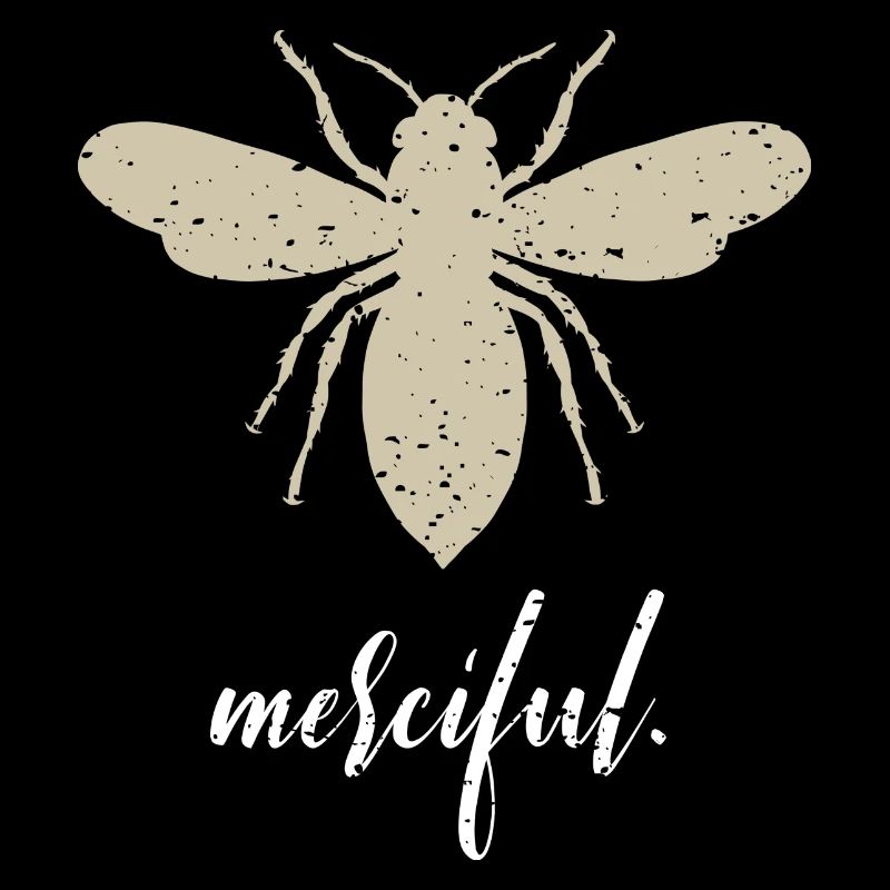 Beige Bee Merciful Biene Be Merciful