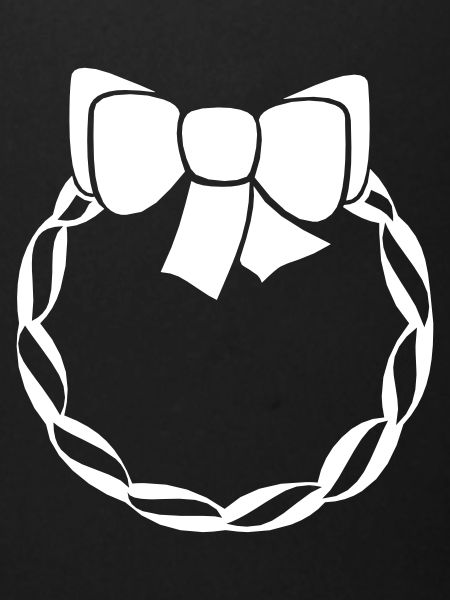 Couronne avec un arc