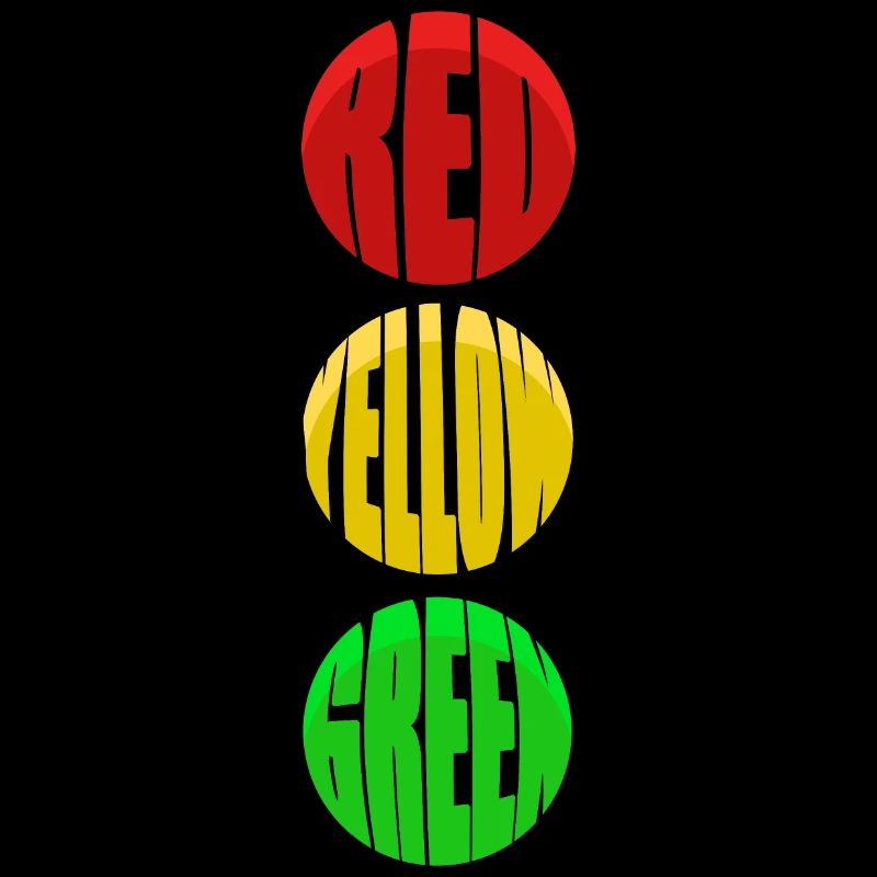 ROUGE JAUNE VERT Feux de circulation - La sécurité avant tout