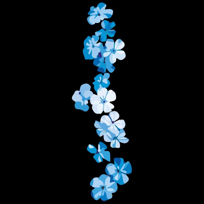 fleurs bleues oublie-moi-pas