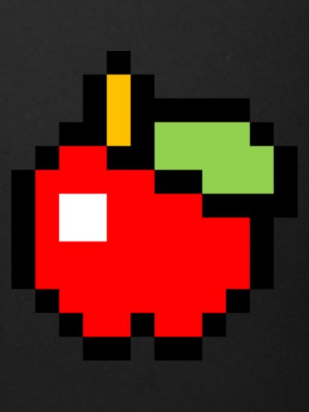 Apple Kawaii Pixel Art