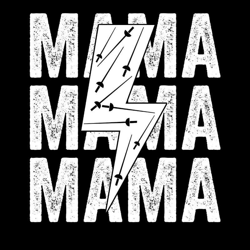 Fechter Mama Mutter Fechten