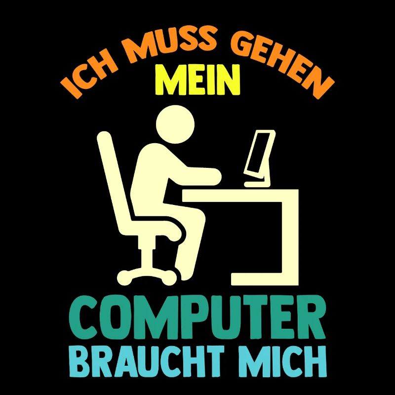 Computer Gamer Zocker Programmierer Administrator