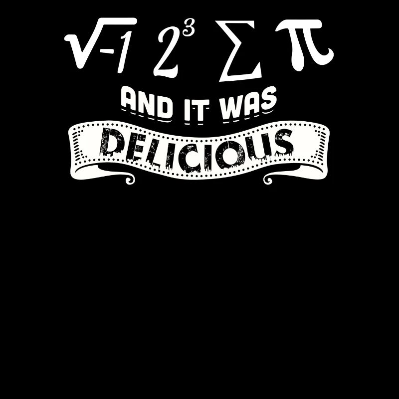 Ich aß etwas Kuchen und es war köstlich Pi Tag Math