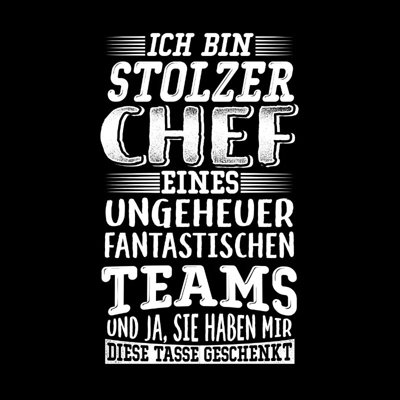 Stolzer Chef Tasse / Geschenk