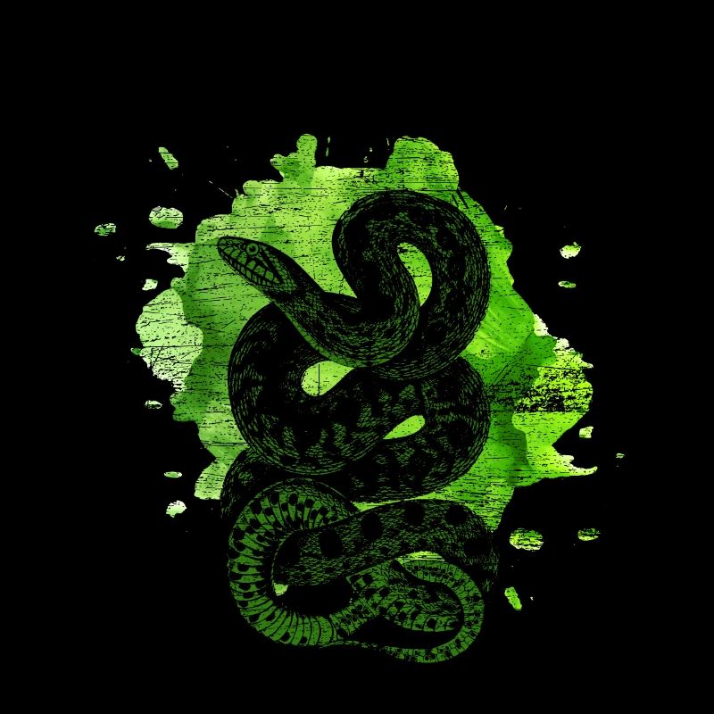 Cadeau de reptile de poison de serpent d'eau de serpent