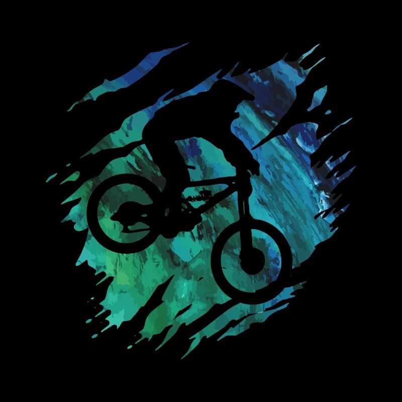 VTT - Mountainbiker Downhill cadeau