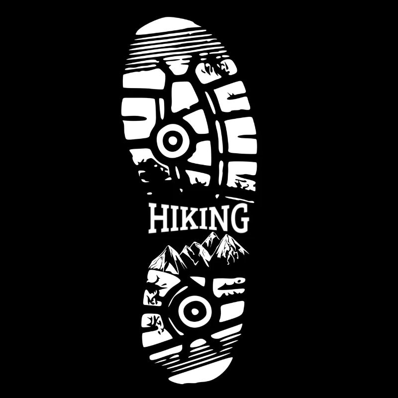 Hiking boot Wanderschuh des Wanderer