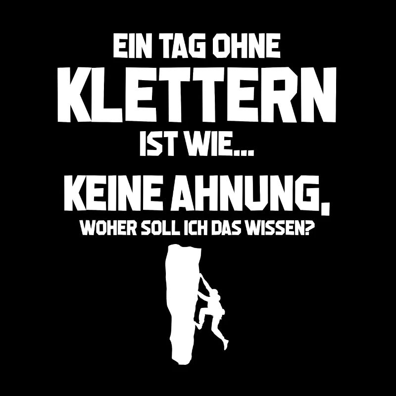 Tag ohne Klettern? Unmöglich! - Geschenk