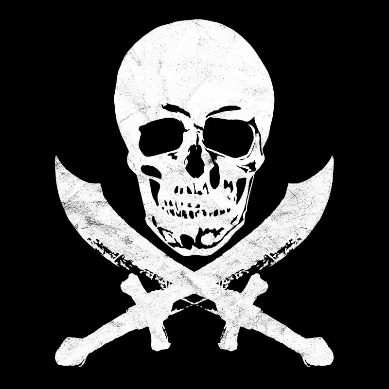 Drapeau de pirate pirate crâne pirate flag