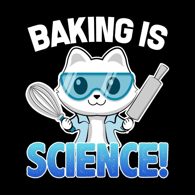 Baking is Science Cat