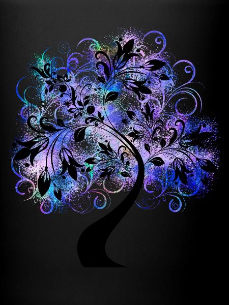 Blossoming tree