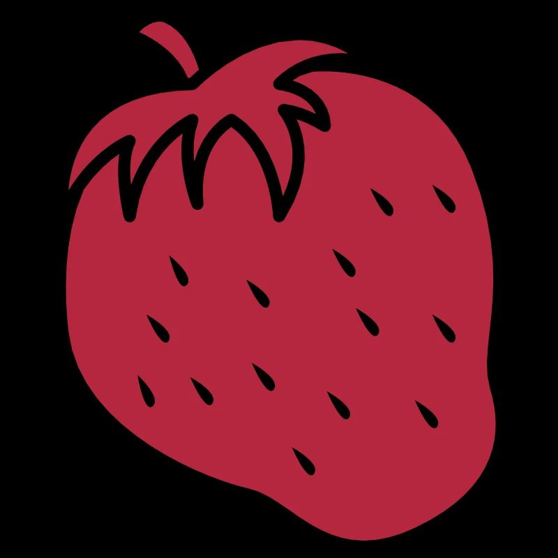 ERDBEERE einzigen Farbe