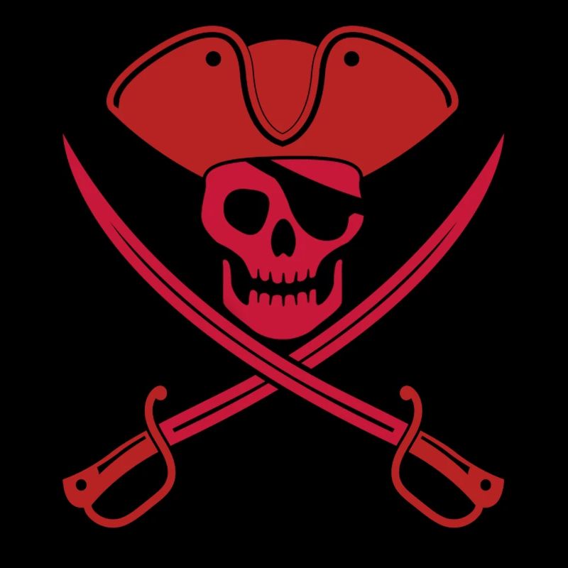 Pirate avec des épées