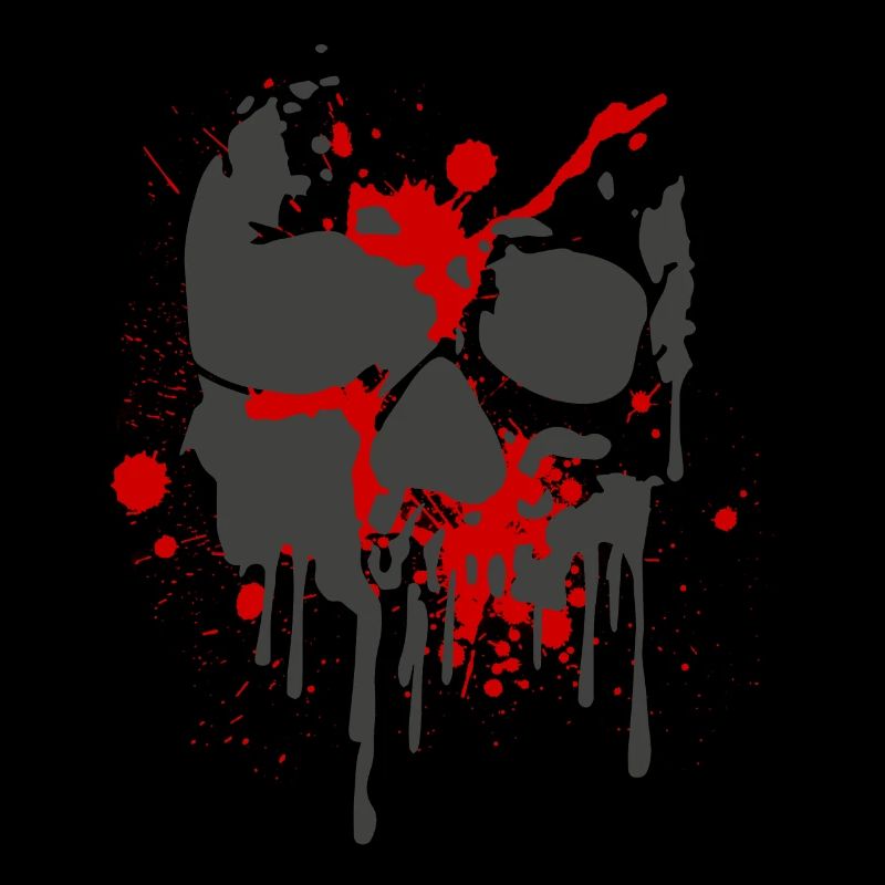 Totenkopf Rot