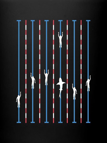 Compétition de natation