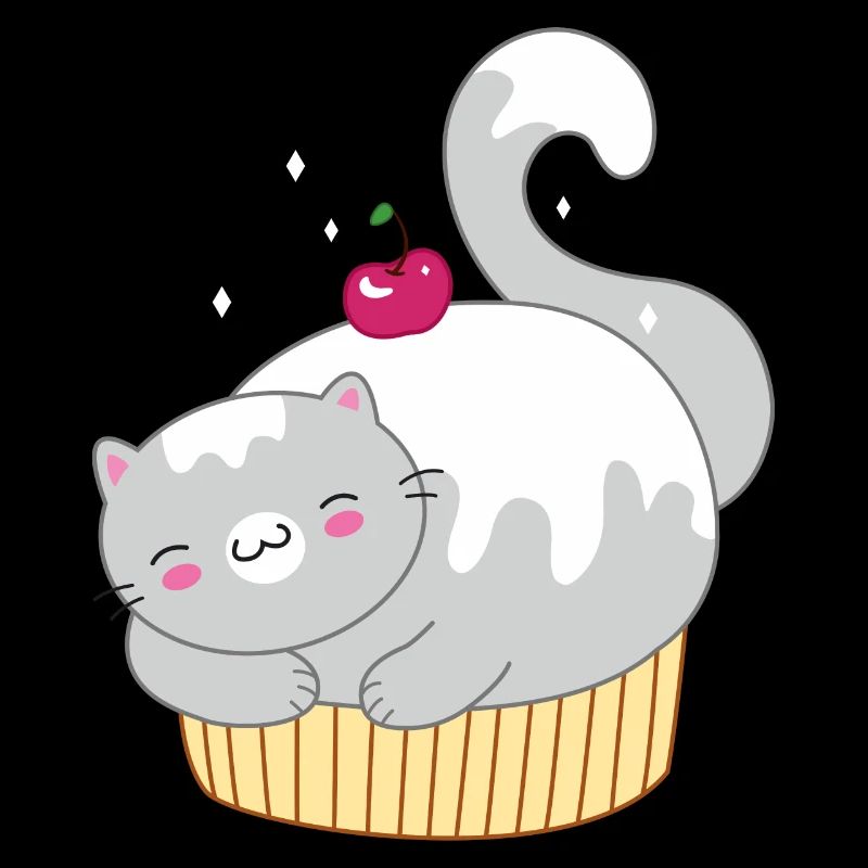 Cupcat - Chat mignon en cupcake