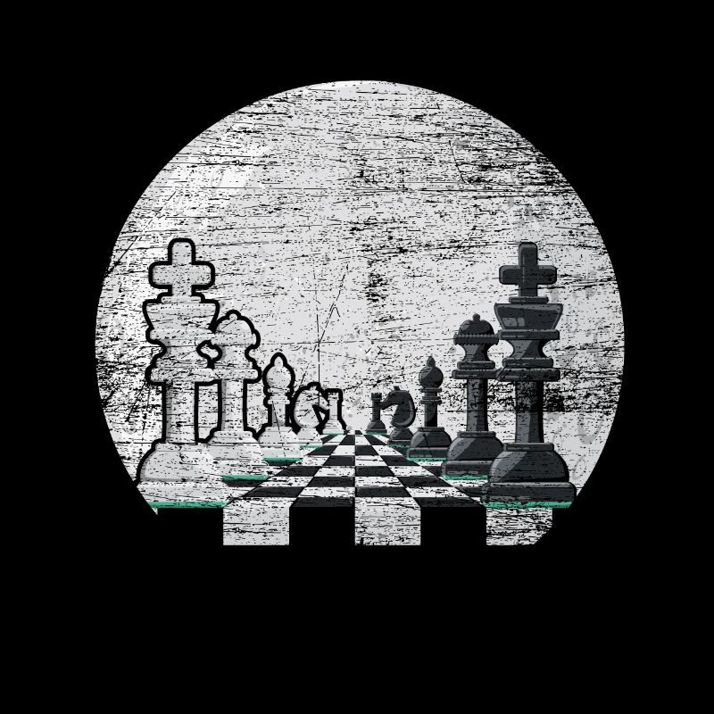 Échecs en échecs lune d’échecs jeu d’échecs