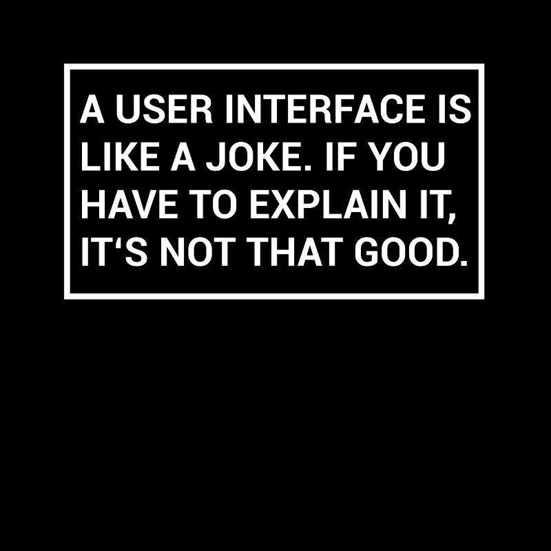 User Interface Programmer Funny UI UX