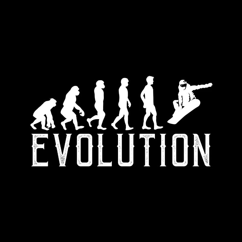 Snowboard Evolution Funny Snowboarding