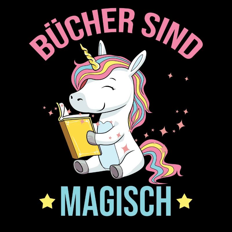 Bücher Buch Magisch Einhorn Lesen Mädchen Geschenk