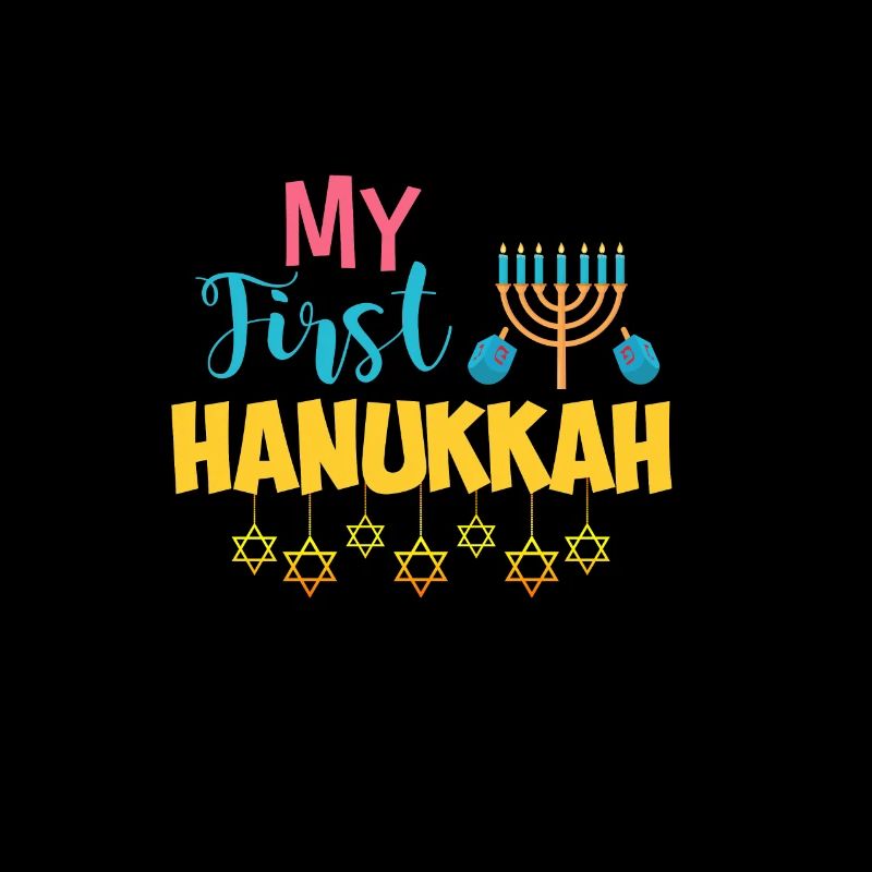 Cute & Adorable My First Hanukkah Candles