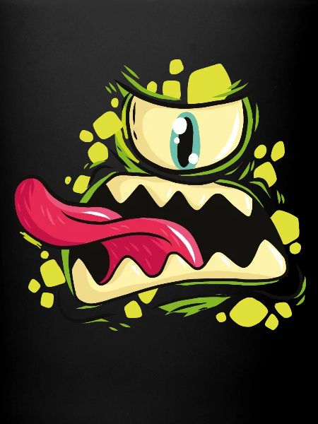 Visage de monstre