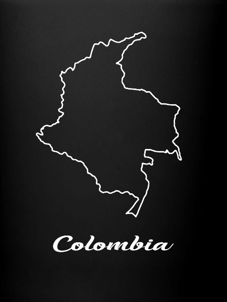Colombia map map