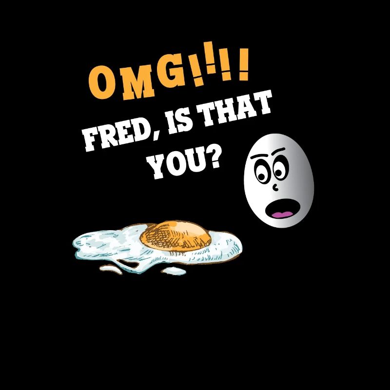 Funny Food Design - Fried Eggs - Scrambled Eggs