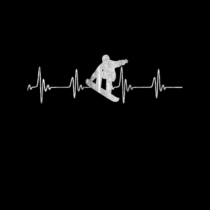 Snowboarding heart pulse